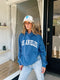 City Love Sweatshirt// Blue